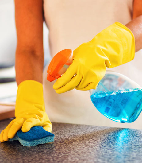 Counter Cleaning